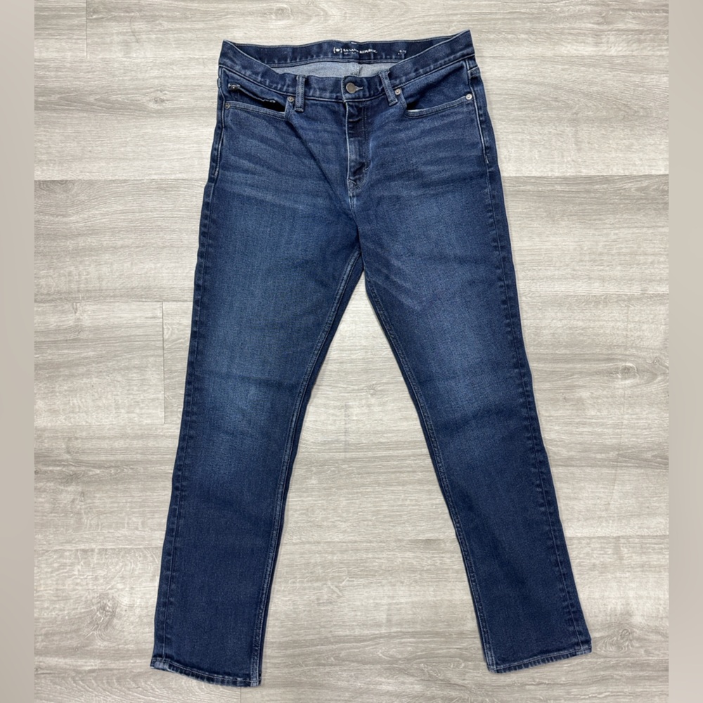 Banana Republic Size 32x32 Dark Blue Ankle Jeans